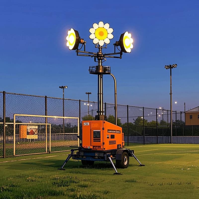 Mobile lighting tower: the light of innovation, illuminating infinite possibilities